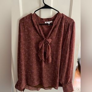 Tie Neck Blouse - NWOT